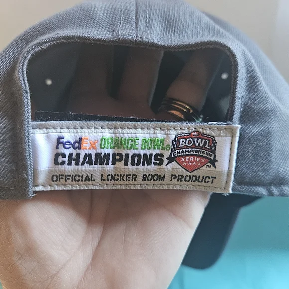 Virginia Tech Hokies 2009 FedEx Orange Bowl hat - Picture 5 of 7